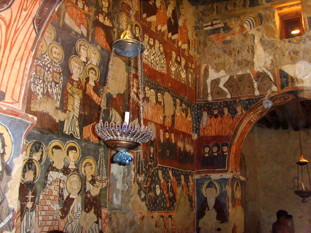 Affreschi del  monastero di San Mosè l'Etiope in Siria