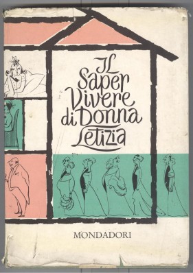 Copertina del libro 'Il Saper vivere di Donna Letizia'