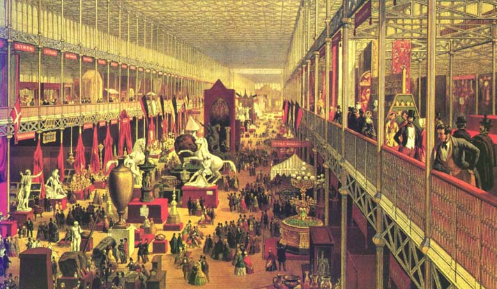 L'esibizione di Londa al Crystal Palace nel 1851