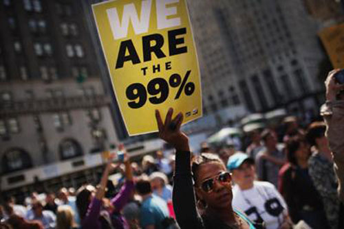 Manifestazione del movimento Occupy Wall Street