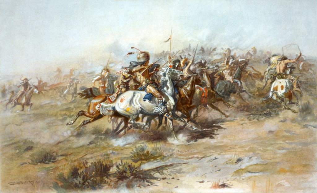 The Custer Fight, dipinto di Charles Marion Russell