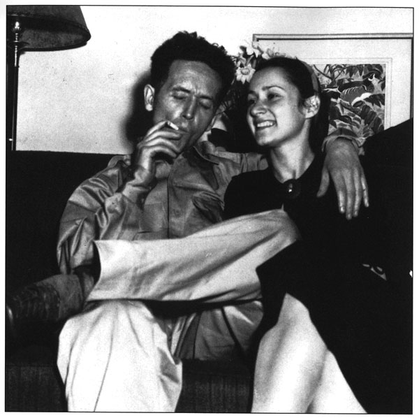 Woody Guthrie con la moglie Marjorie Maiza